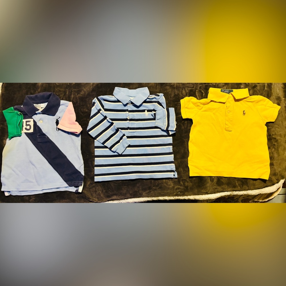 Ralph Lauren dress shirt bundle 1 long sleeve 2 short sleeve